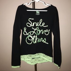 Girls long sleeve top